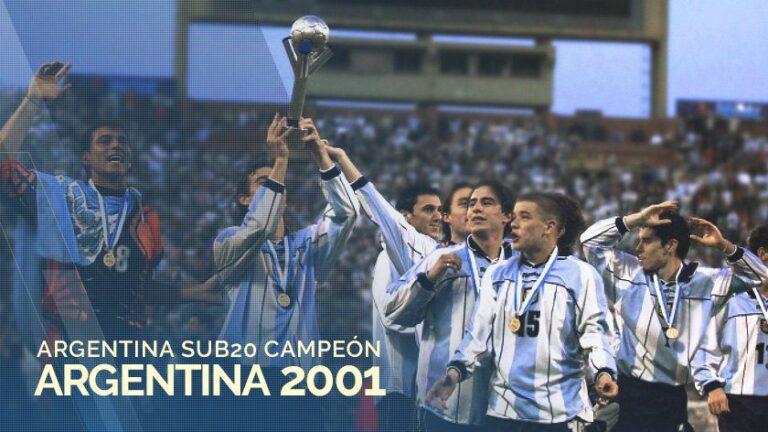 La Selección Argentina Sub 20 de 2001