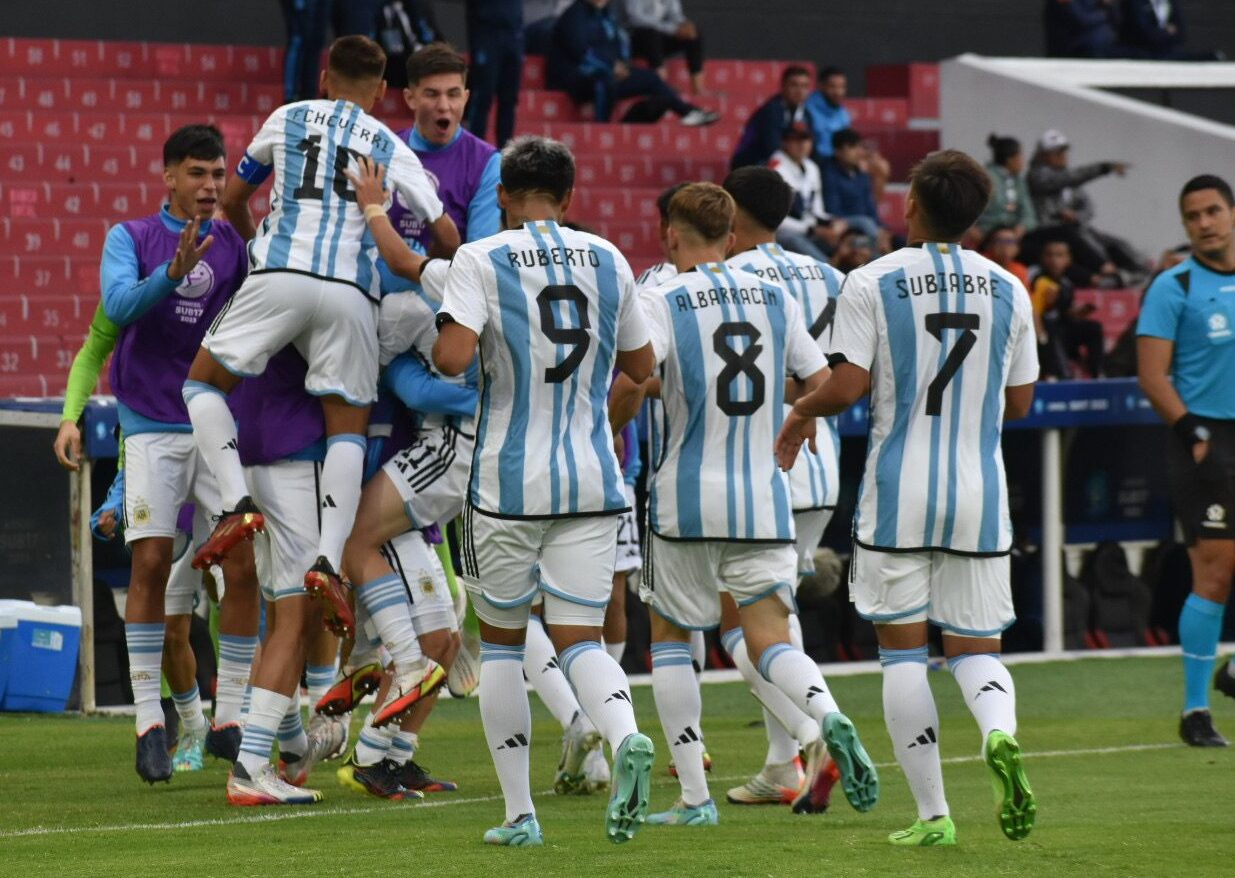 Argentina le ganó a Venezuela. Foto: AFA