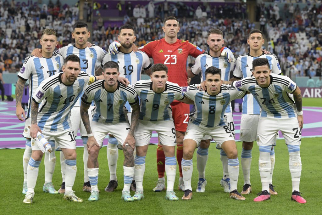 Formación Selección Argentina vs Francia Qatar 2022