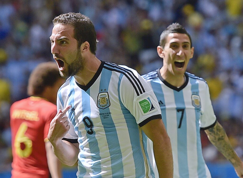 Gonzalo Higuain en la Selección Argentin