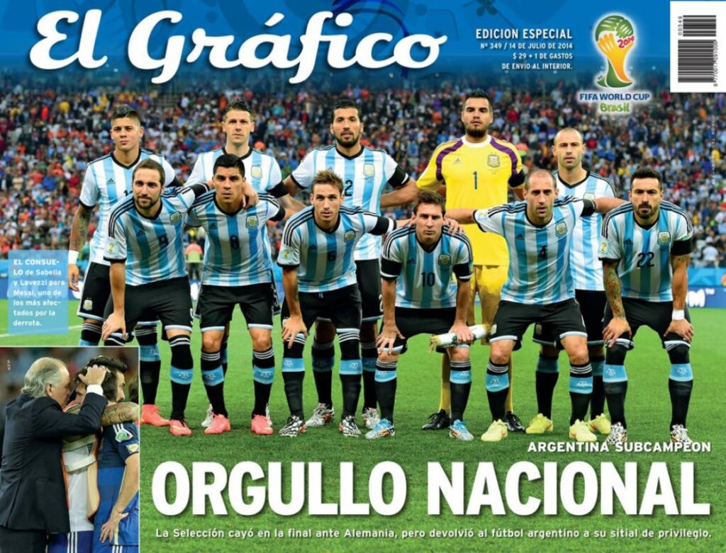 Argentina Subcampeón del Mundial de Brasil 2014