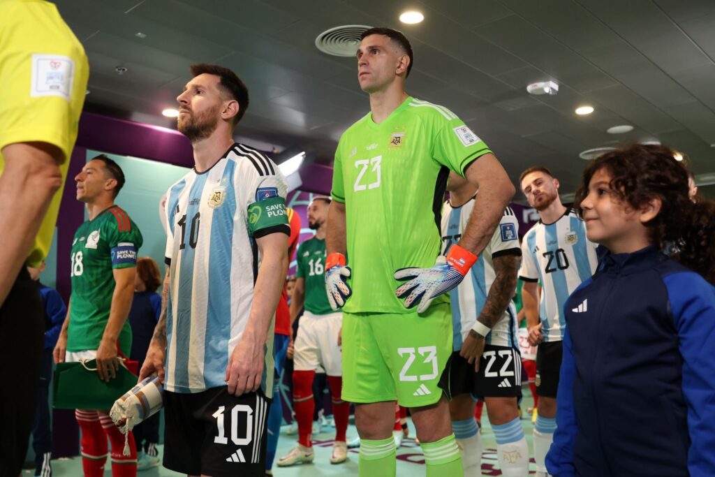 Dibu Martínez vs México. Selección Argentina en la fase de grupos de Qatar 2022