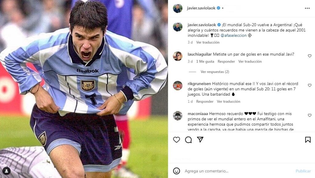 Javier Saviola - La Selección Argentina