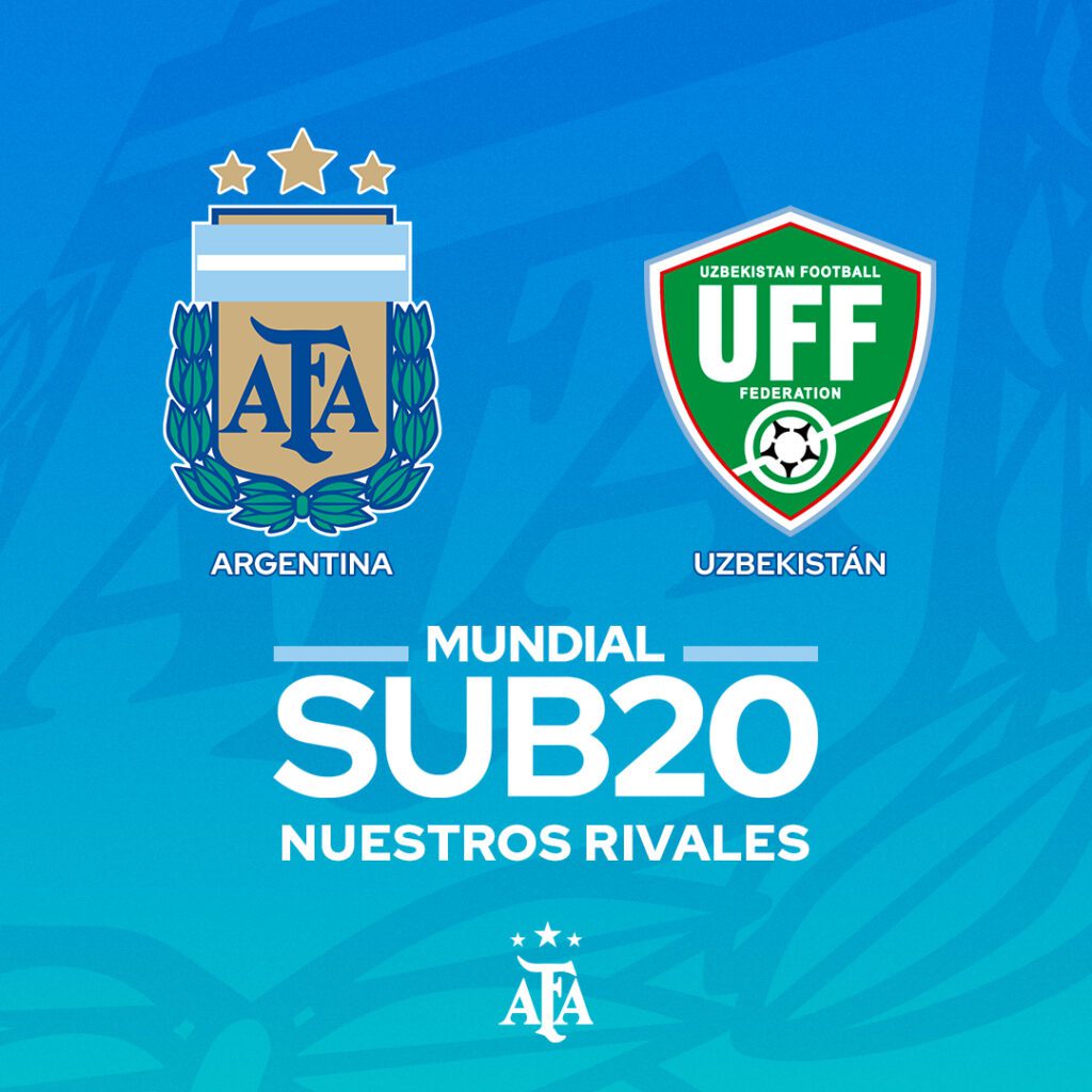 Selección Argentina Sub 20 Vs Uzbekistán
