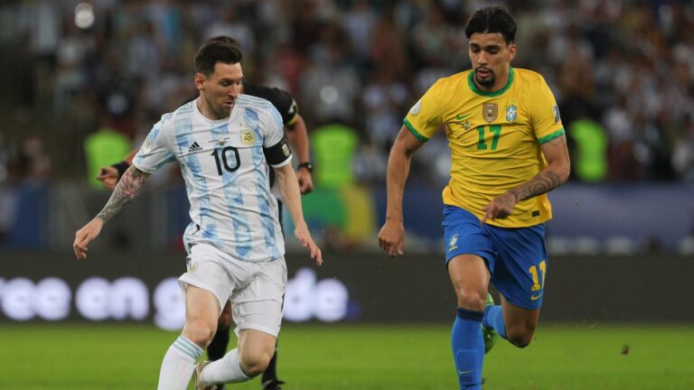 La Selección Argentina vs Brasil