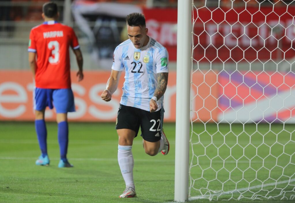 La Selección Argentina vs Chile.