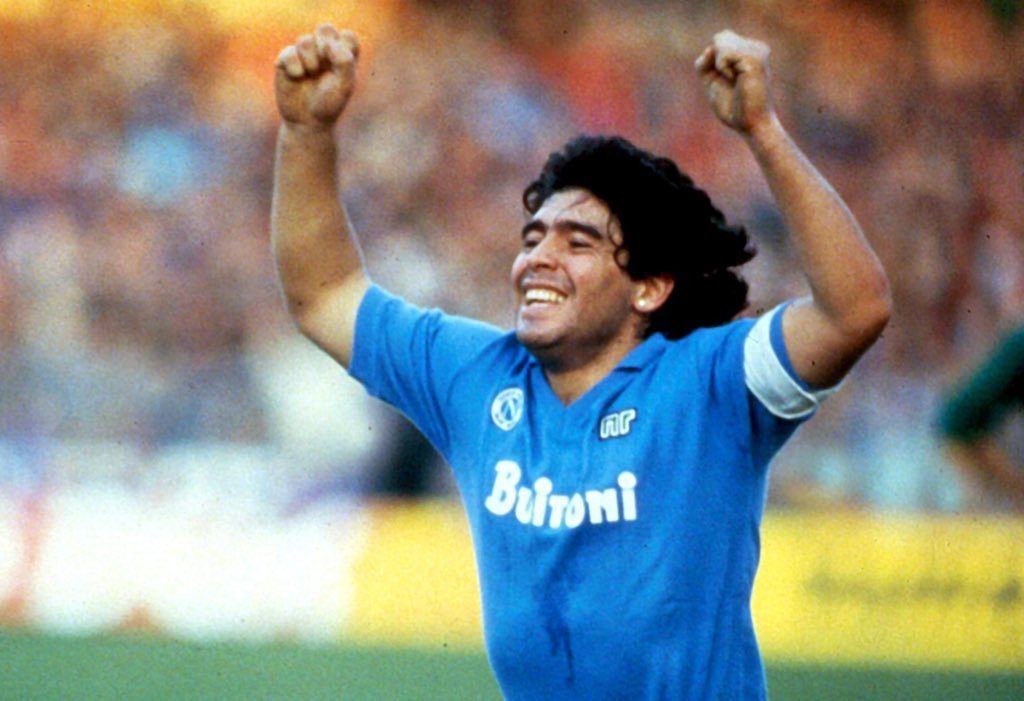 La Selección Argentina - Diego Maradona Napoli