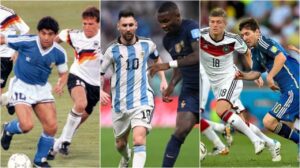 La Selección Argentina Alemania, Francia