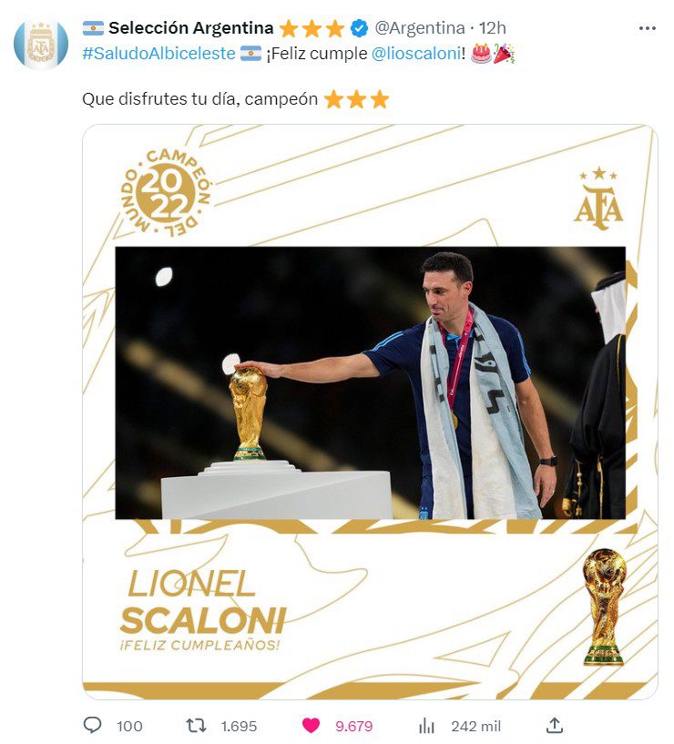 La Selección Argentina - Scaloni