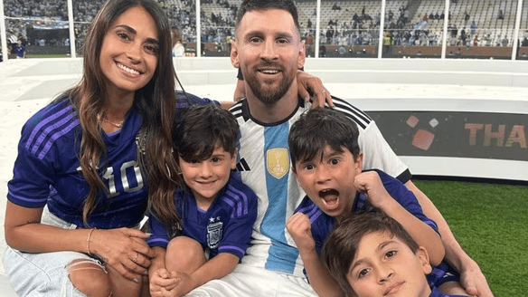 Lionel Messi familia