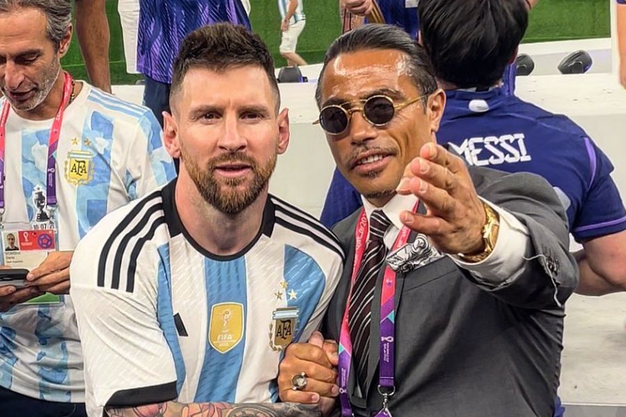 Salt Bae y Messi la Selección Argentina