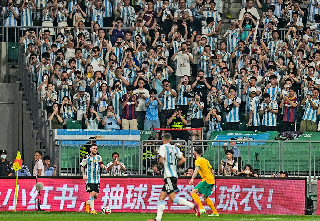 Lionel Messi gira asiática argentina