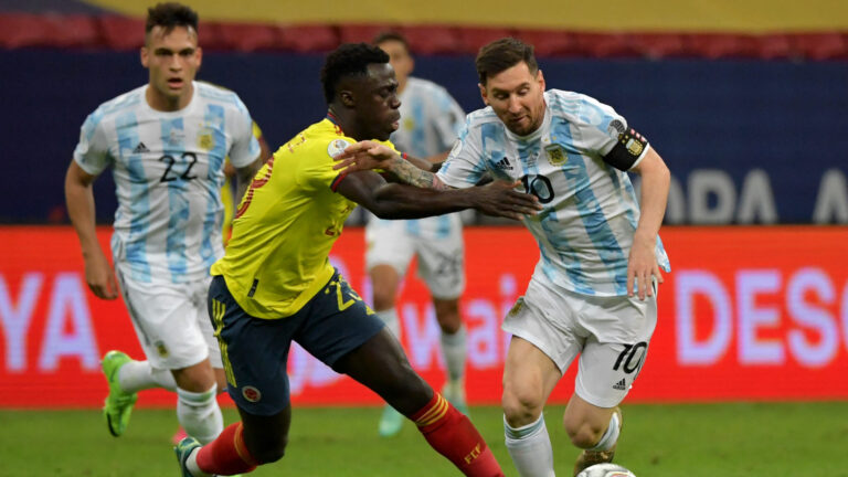 Argentina vs Colombia la Selección Argentina