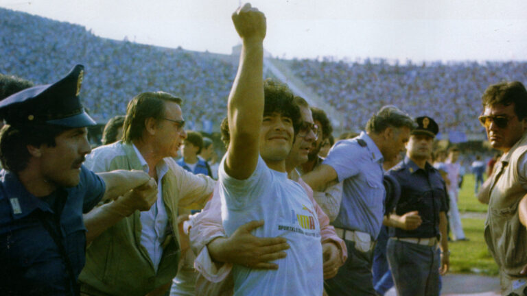 Diego Maradona Napoles la Selección Argentina