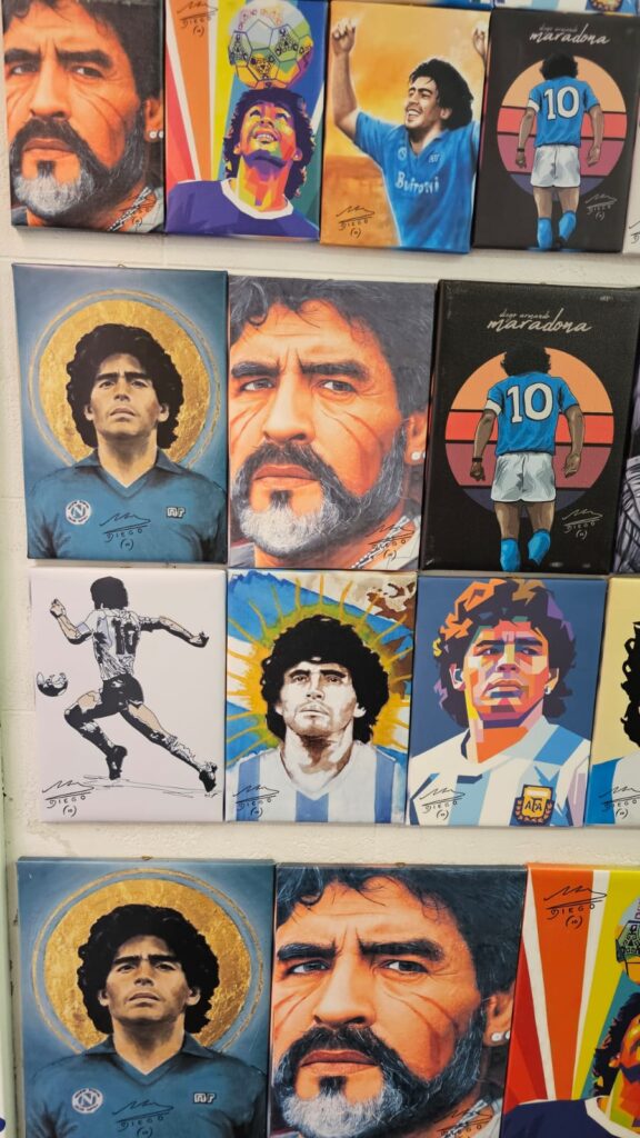 Maradona Nápoles la Selección Argentina