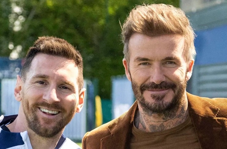 Messi y Beckham la Selección Argentina