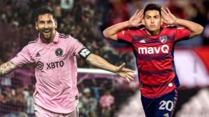Alan Velasco enfrentará por primera vez a Lionel Messi
