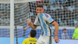Alejo Véliz la Selección Argentina