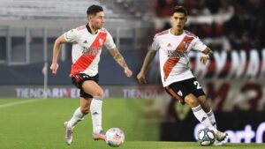 Gonzalo Montiel y Lucas Martínez Quarta en River Plate