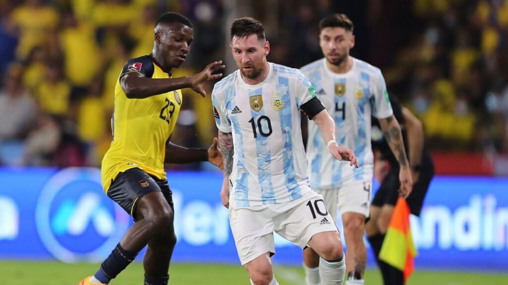 La Selección Argentina vs Ecuador
