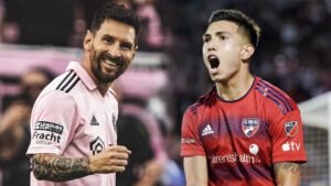 Alan Velasco enfrentará por primera vez a Lionel Messi