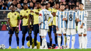 El tiro libre de Messi ante Ecuador