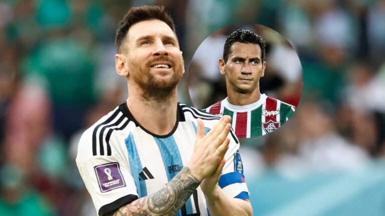 Una figura de Fluminense se deshizo en elogios hacia Messi