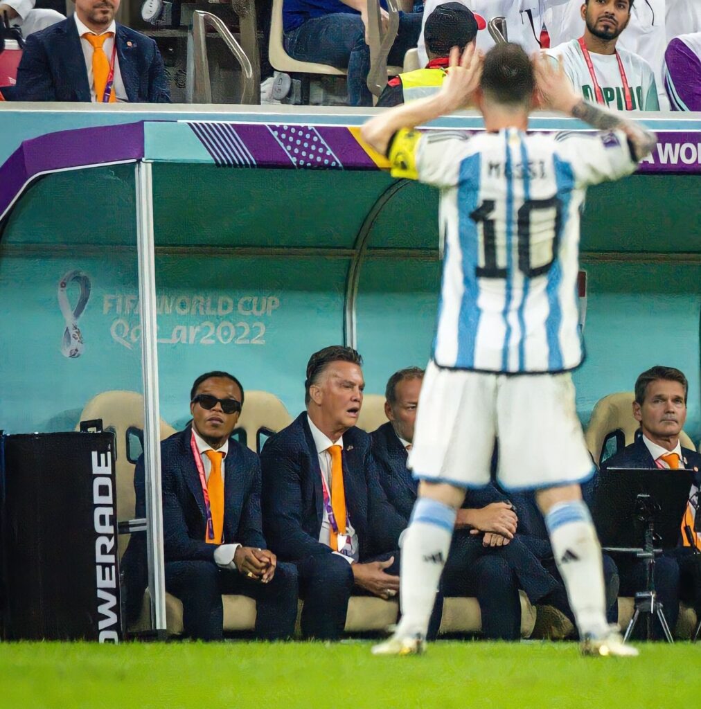 Messi Van Gaal la Selección Argentina