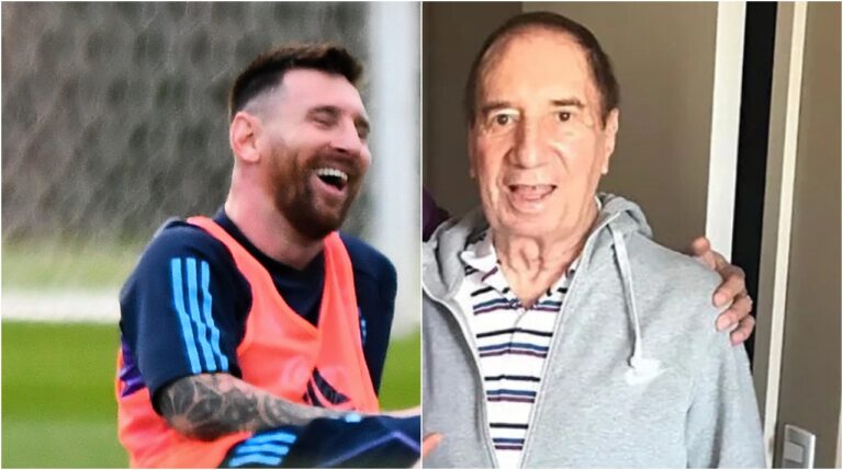 Messi - Bilardo - la Selección Argentina