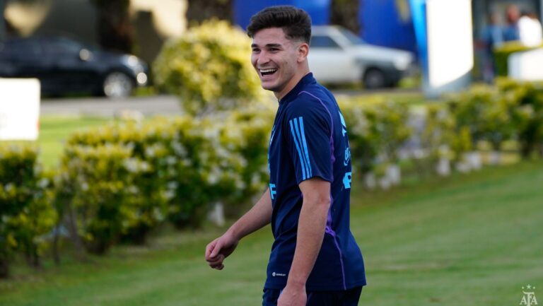 Julián Álvarez la Selección Argentina
