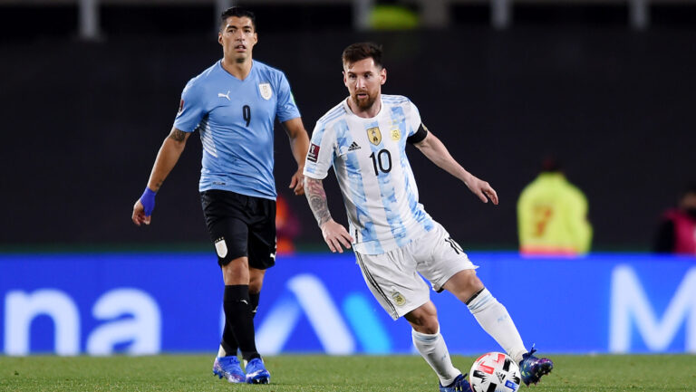Messi y Suárez la Selección Argentina