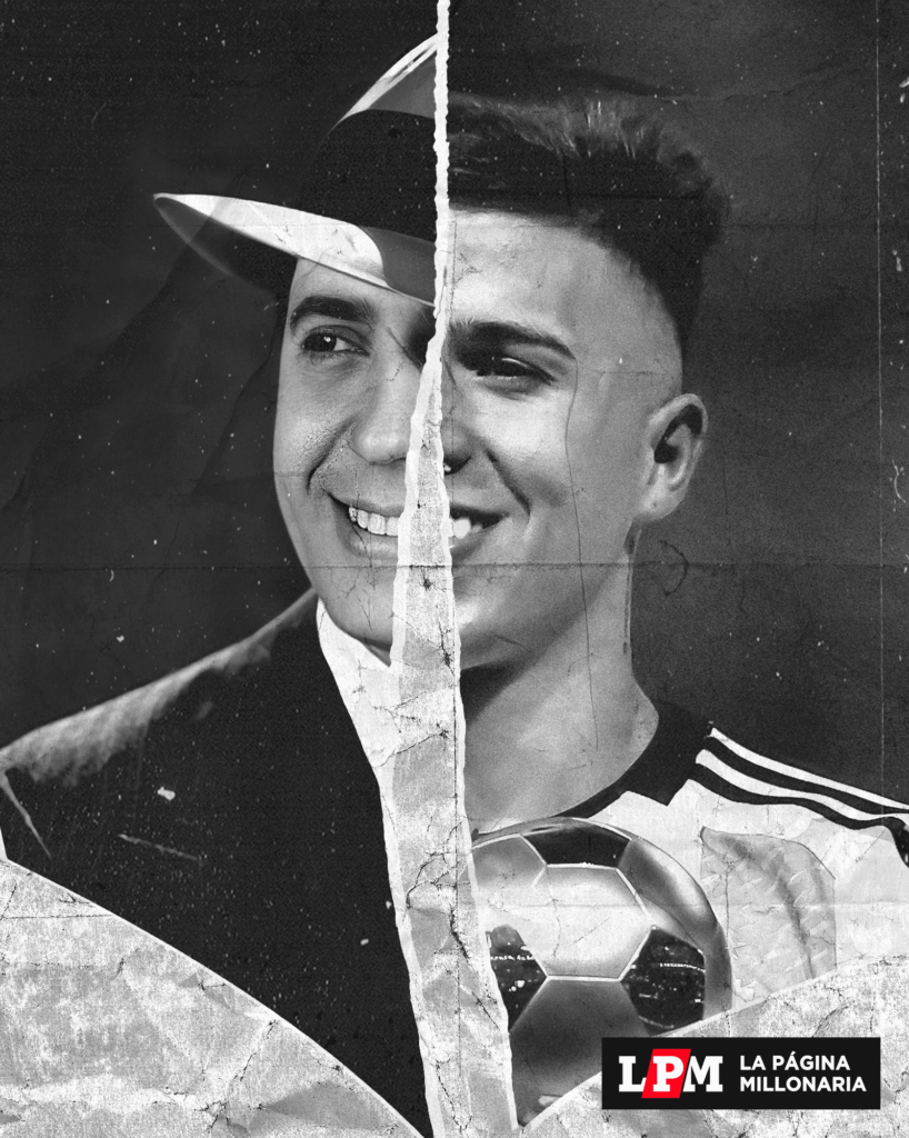 Enzo Fernandez  y la comparación con la sonrisa de Gardel que se viralizó durante el Mundial de Qatar.