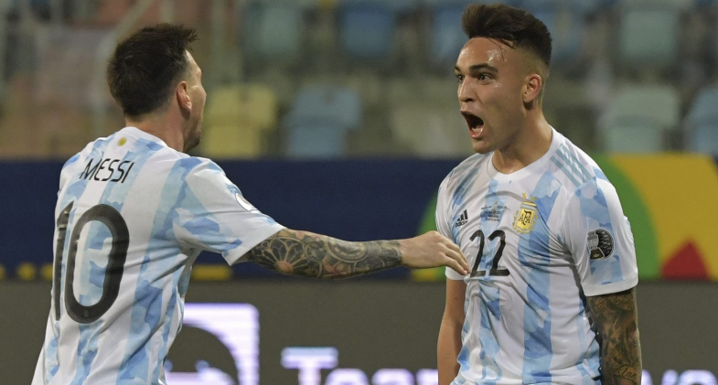 Messi - Lautaro - Argentina