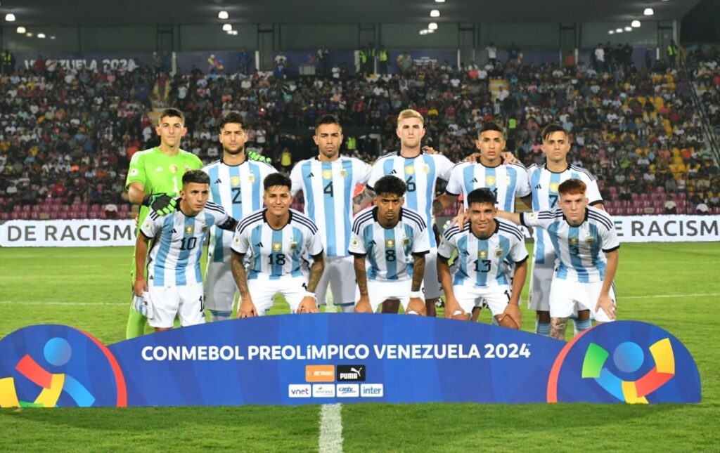 Selección Argentina paraguay sub 23