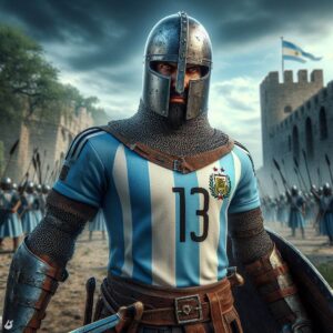 Selección Argentina - edad media - soldados - cruzadas