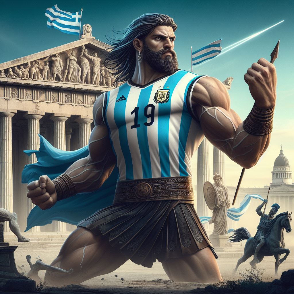 Soldado - griego - Selección Argentina