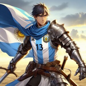 Selección Argentina - animé