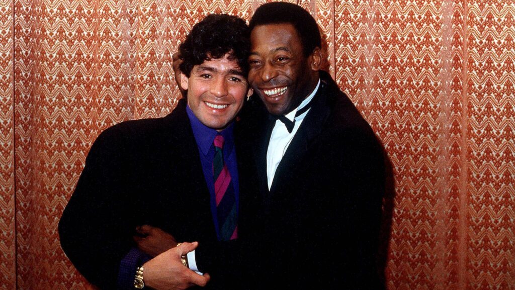 Maradona y Pelé la Selección Argentina