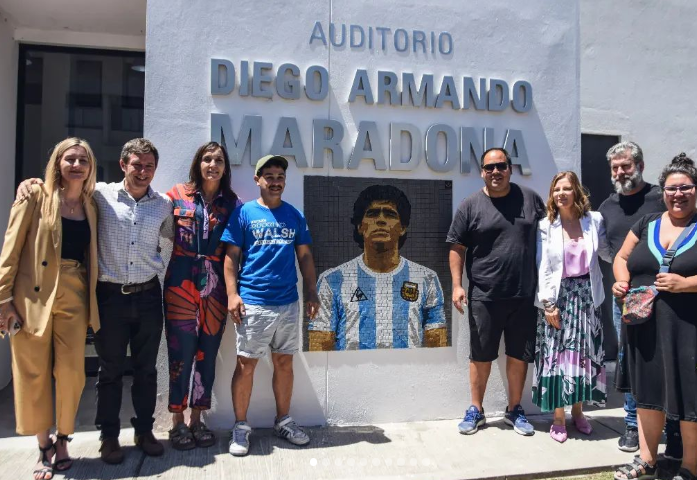 Auditrio Diego Maradona la Selección Argentina