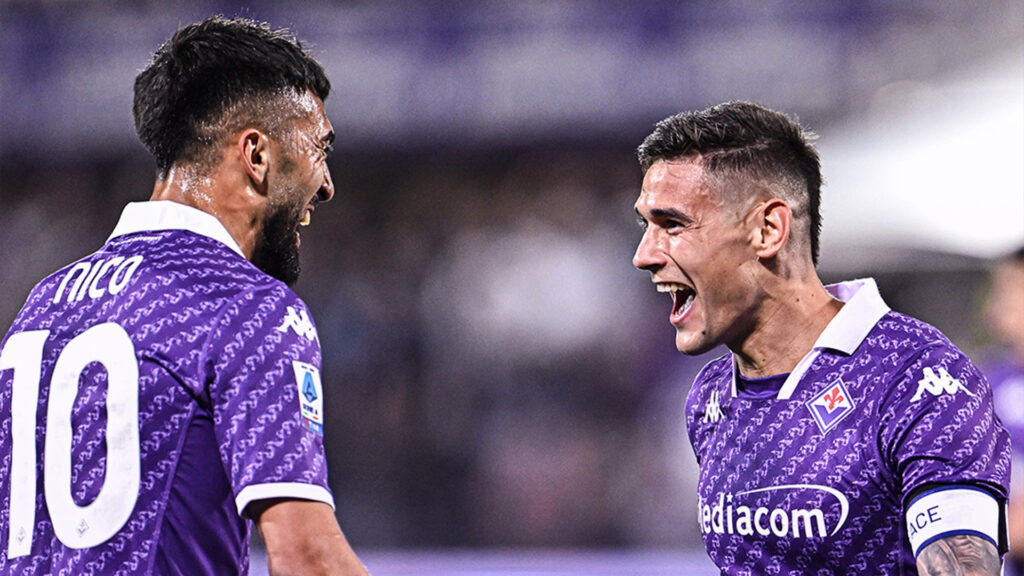 Nicolás González y Lucas Martínez Quarta en Fiorentina, Serie A
