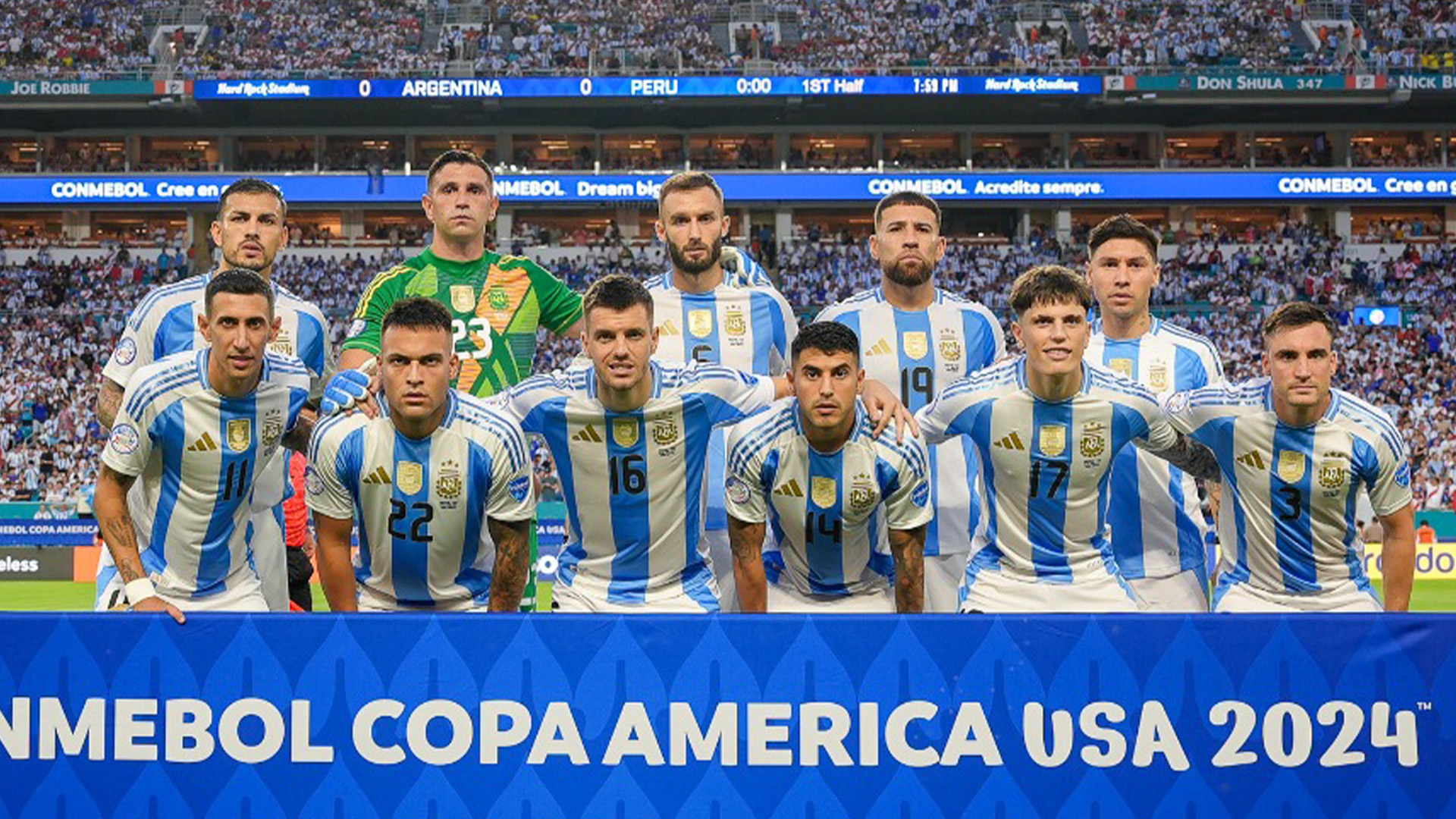 Selección Argentina vs Perú