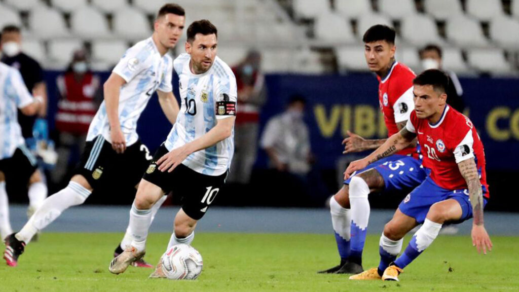 Argentina vs. Chile en el debut de la Copa América 2021