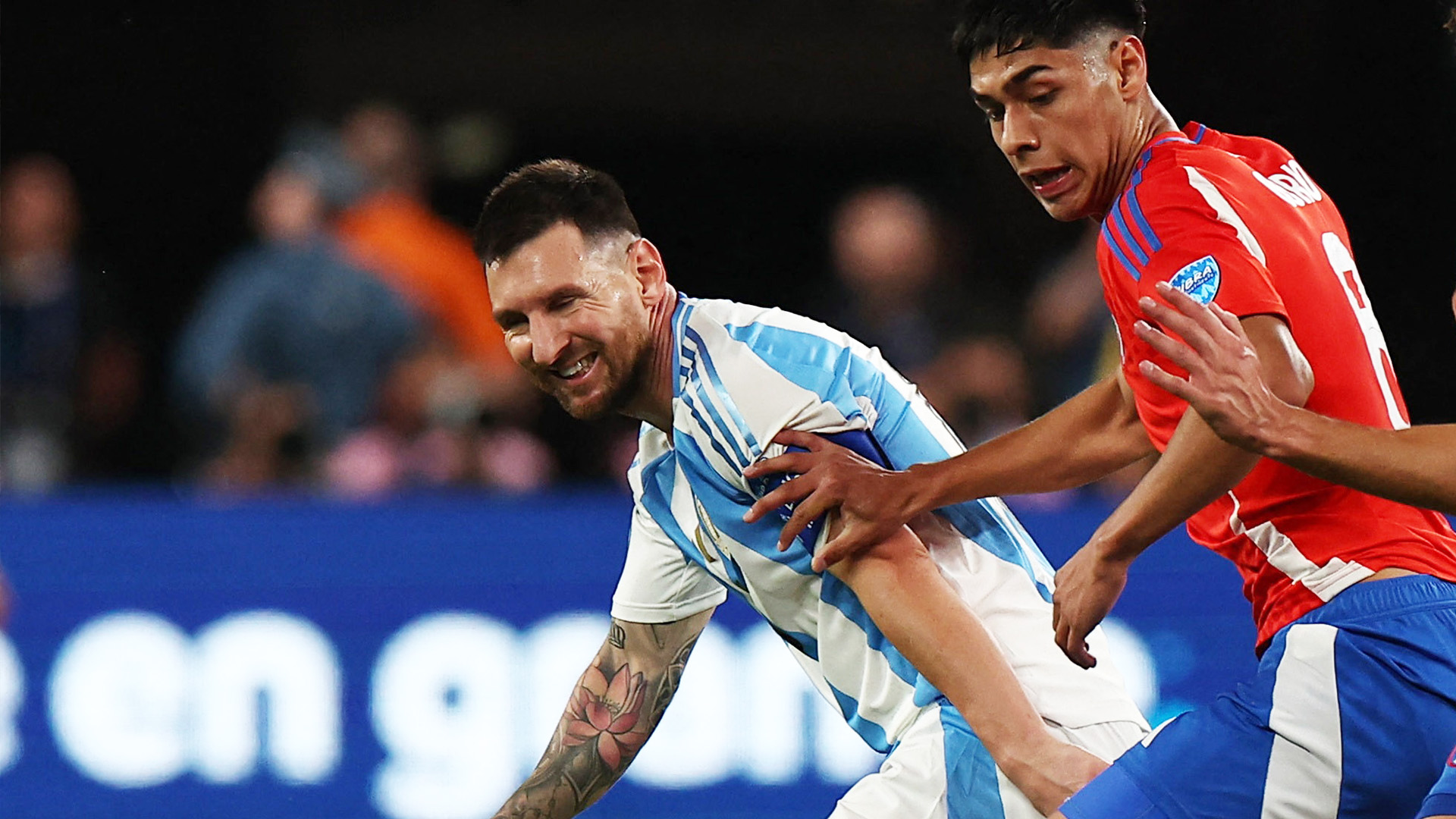 Lionel Messi vs Chile