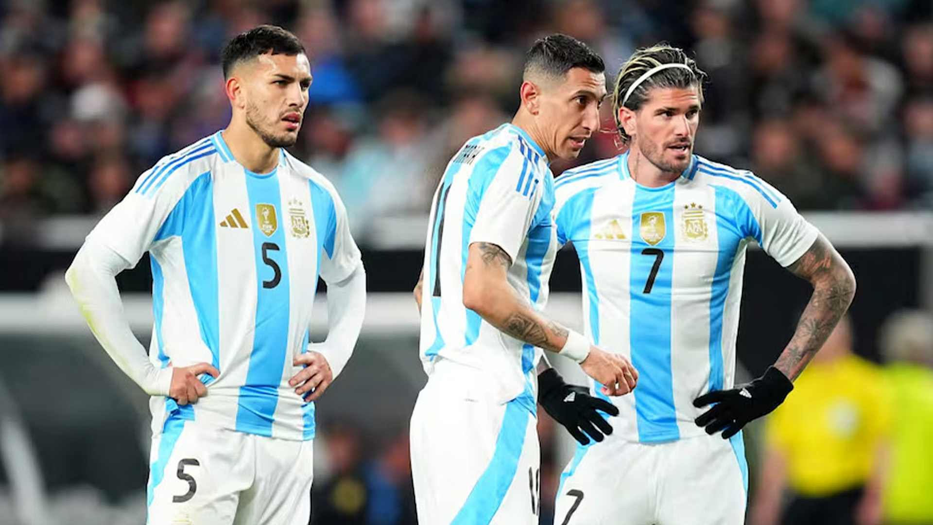 La Selección Argentina, Paredes, Di María y De Paul