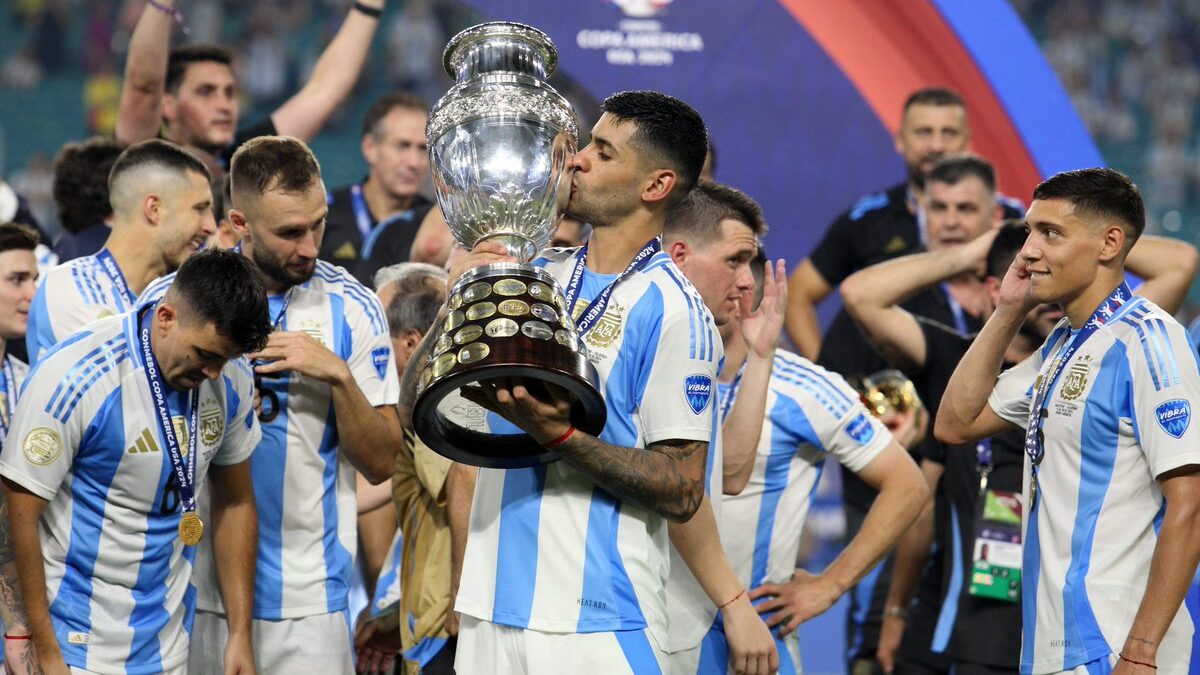 Cuti Romero la Selección Argentina