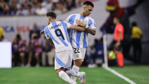 Julián y Lautaro la Selección Argentina