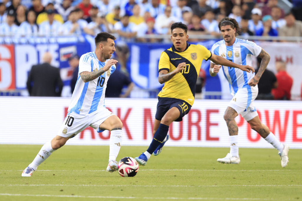 Messi Páez la Selección Argentina