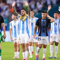 La Selección Argentina tras su victoria ante Perú
